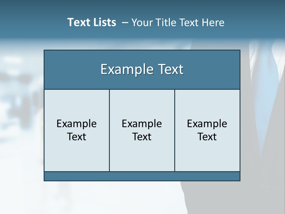 Bank Suit Manage PowerPoint Template