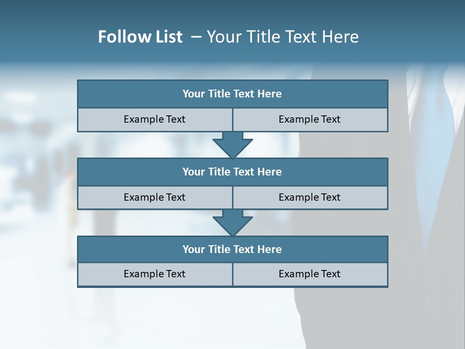 Bank Suit Manage PowerPoint Template