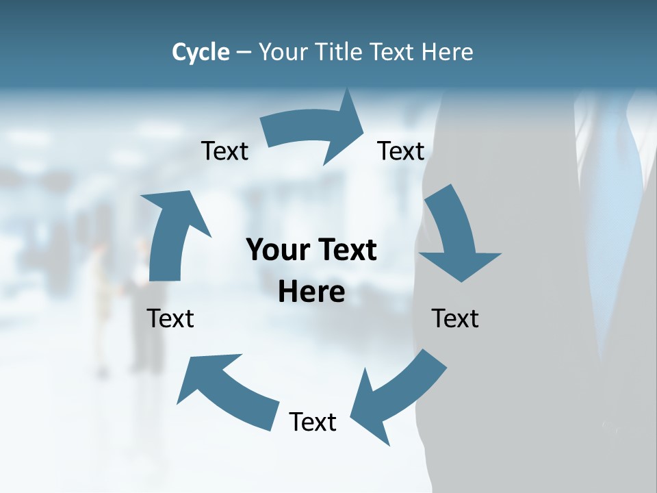 Bank Suit Manage PowerPoint Template