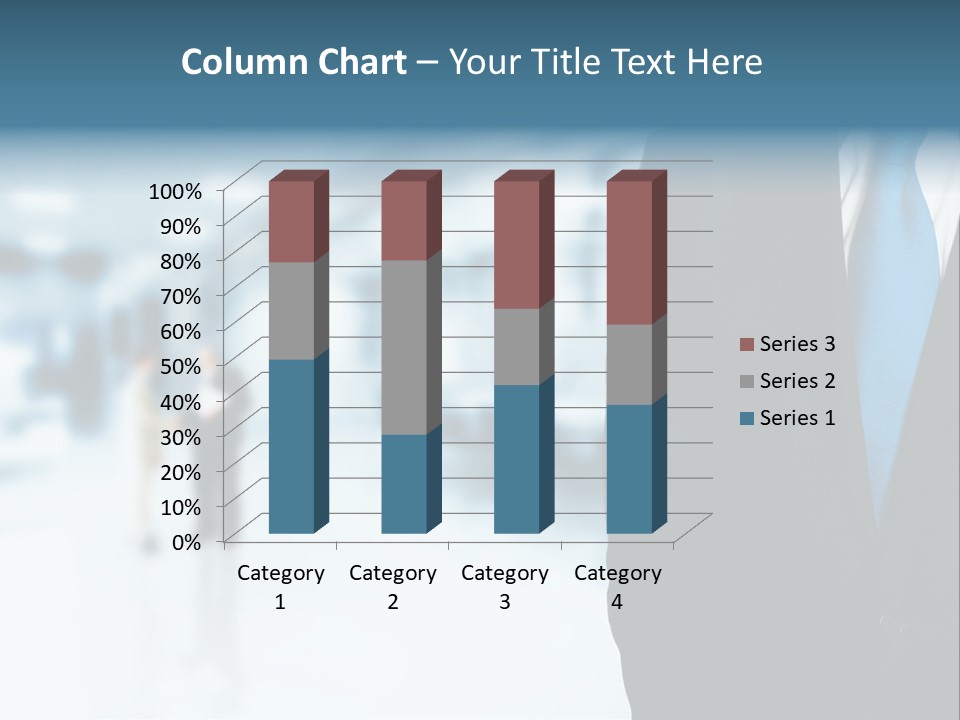 Bank Suit Manage PowerPoint Template