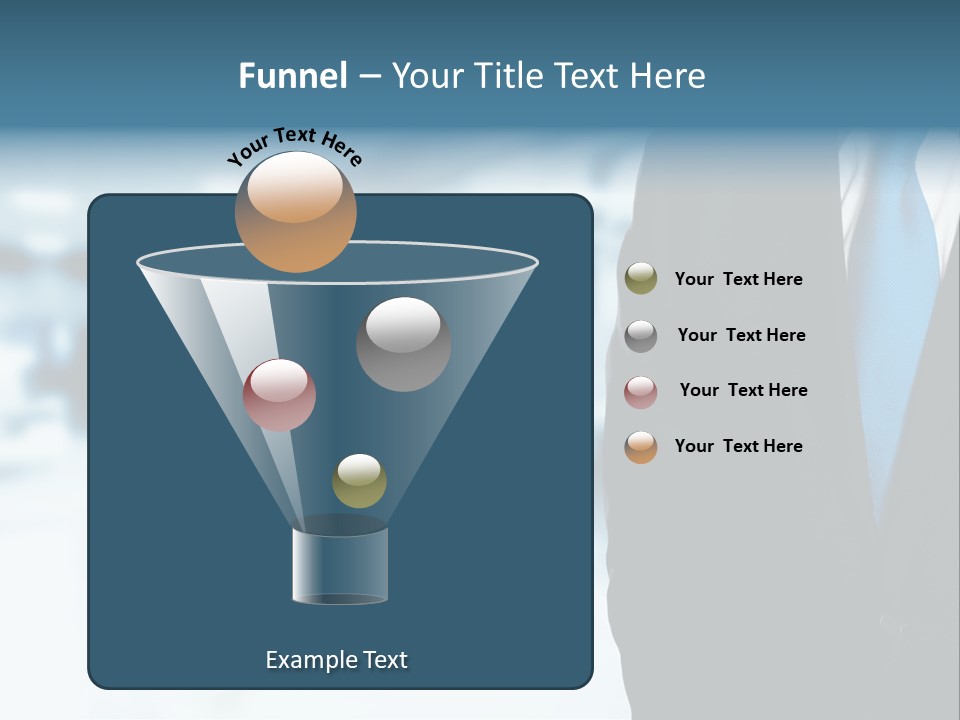 Bank Suit Manage PowerPoint Template