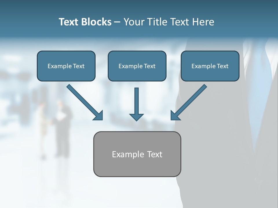 Bank Suit Manage PowerPoint Template
