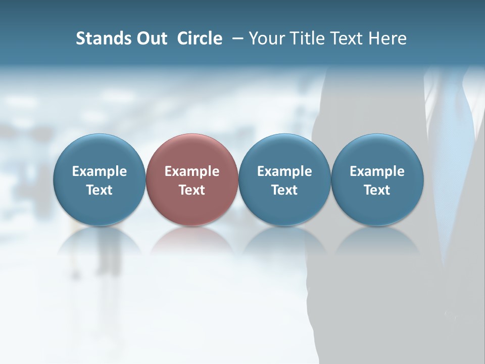 Bank Suit Manage PowerPoint Template