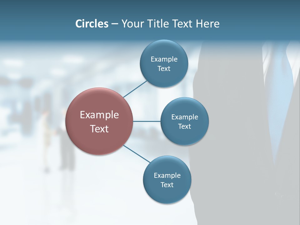 Bank Suit Manage PowerPoint Template
