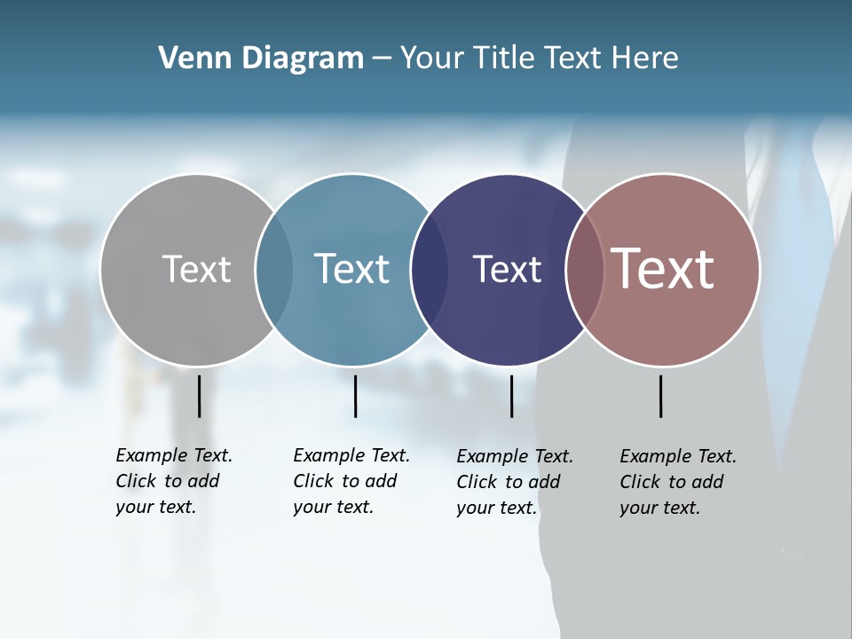 Bank Suit Manage PowerPoint Template
