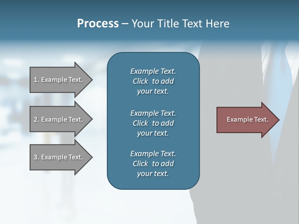 Bank Suit Manage PowerPoint Template