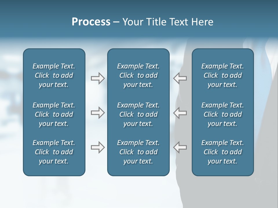 Bank Suit Manage PowerPoint Template