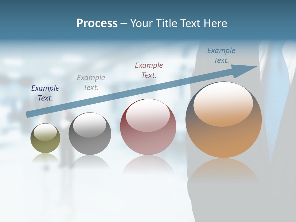 Bank Suit Manage PowerPoint Template
