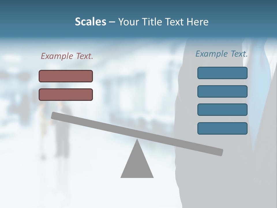 Bank Suit Manage PowerPoint Template