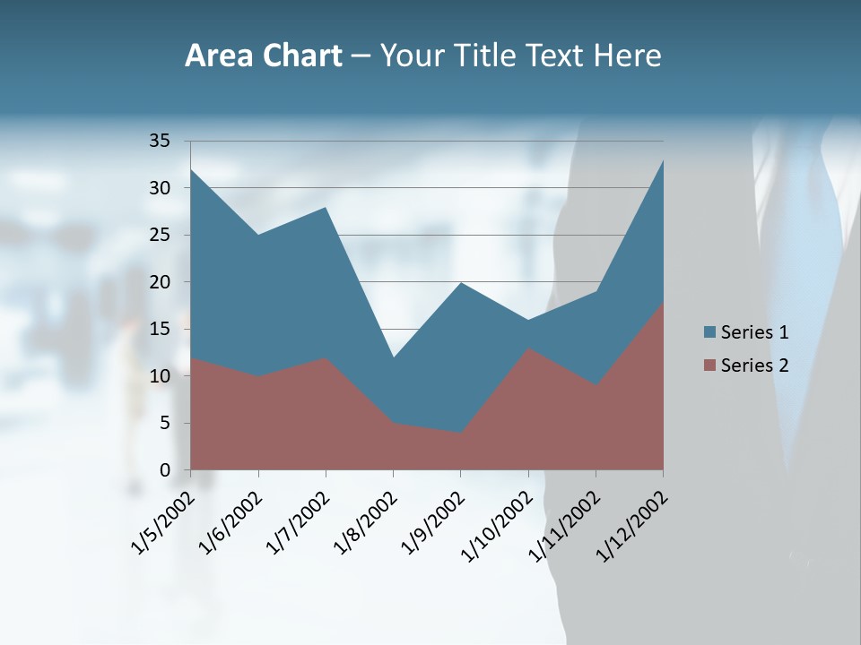 Bank Suit Manage PowerPoint Template