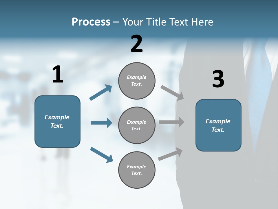 Bank Suit Manage PowerPoint Template