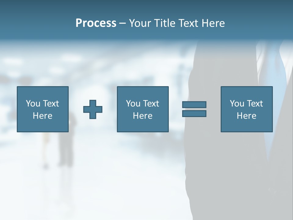 Bank Suit Manage PowerPoint Template