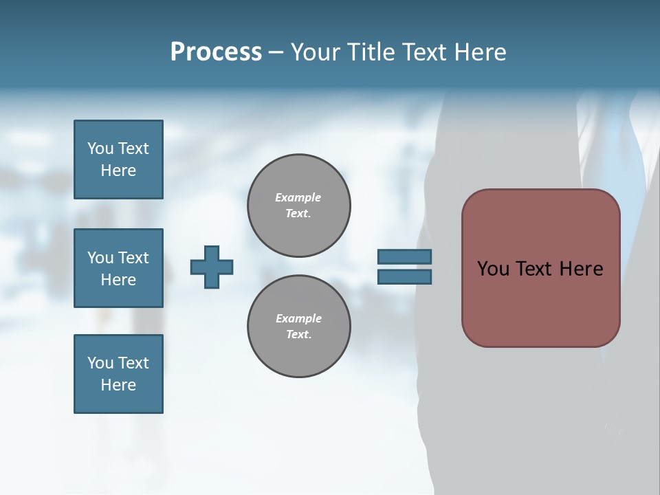 Bank Suit Manage PowerPoint Template