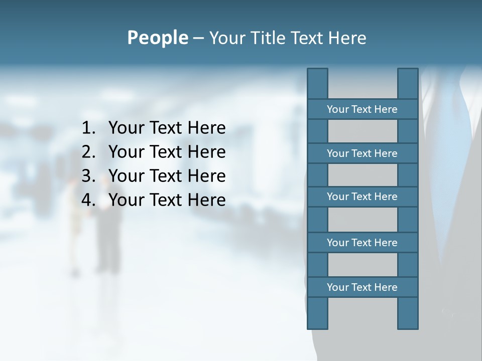 Bank Suit Manage PowerPoint Template