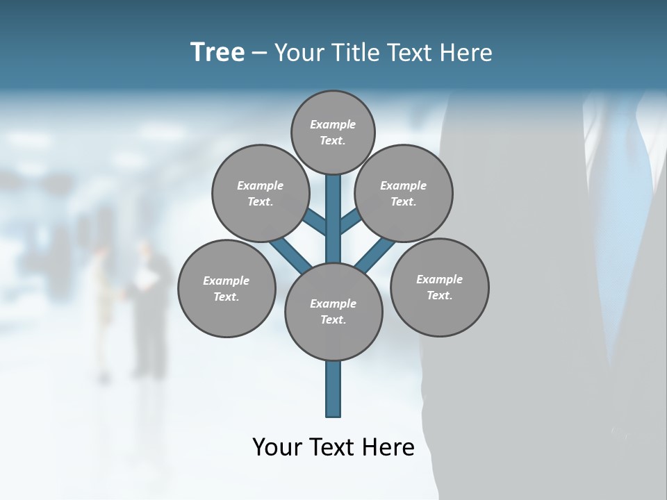 Bank Suit Manage PowerPoint Template