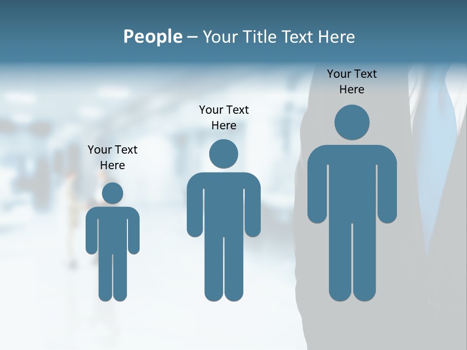 Bank Suit Manage PowerPoint Template