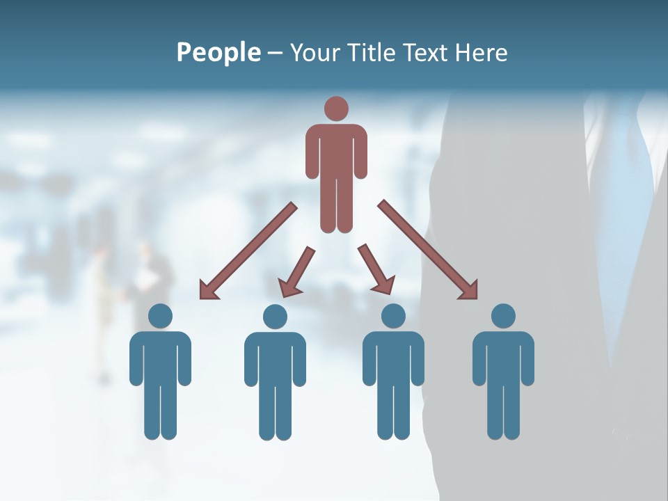 Bank Suit Manage PowerPoint Template