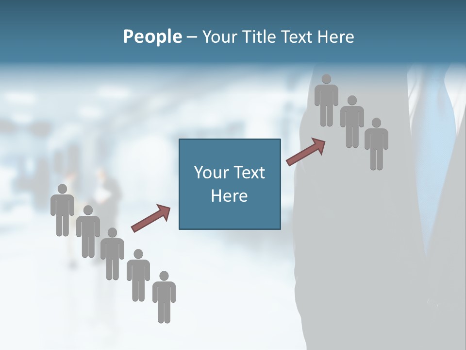 Bank Suit Manage PowerPoint Template