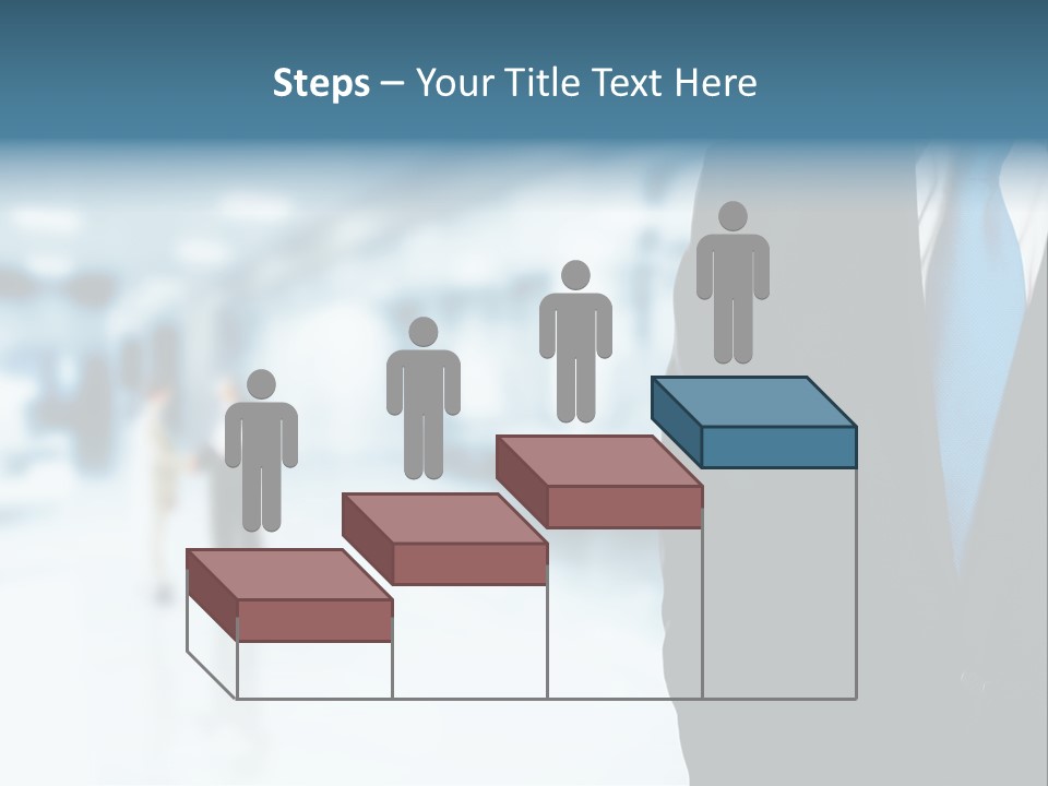 Bank Suit Manage PowerPoint Template