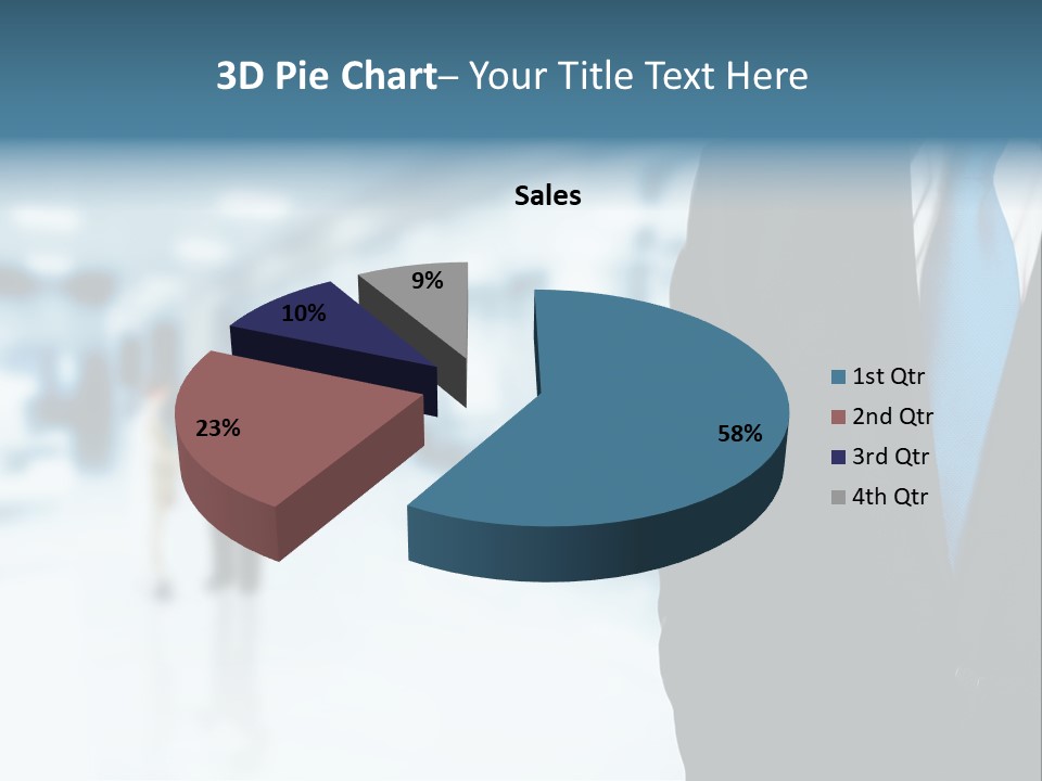 Bank Suit Manage PowerPoint Template