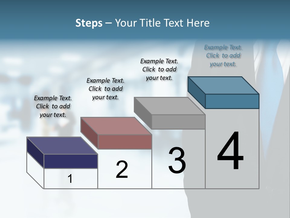 Bank Suit Manage PowerPoint Template