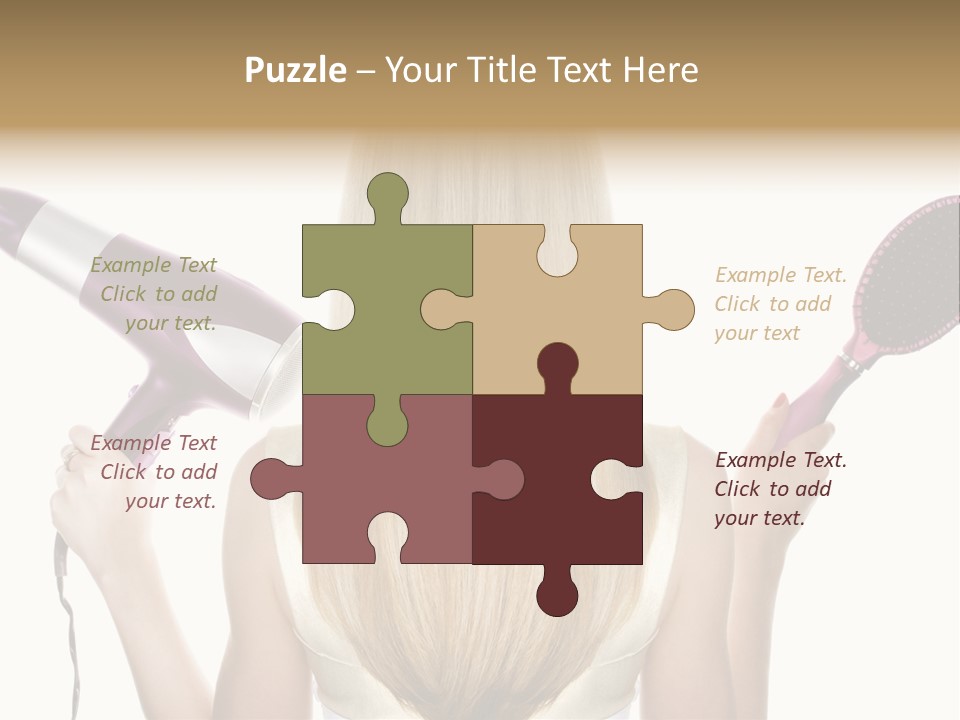 Beautician Beauty Stylist PowerPoint Template