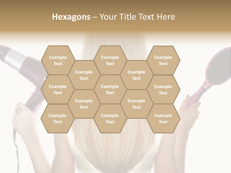 Beautician Beauty Stylist PowerPoint Template