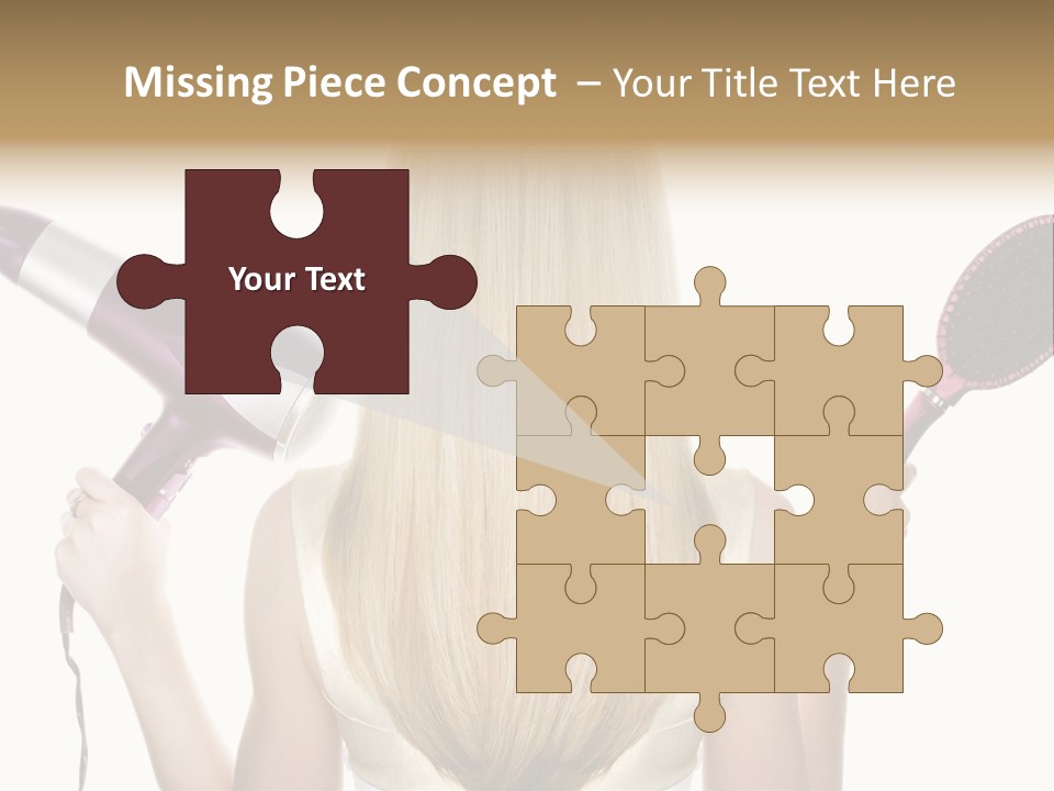 Beautician Beauty Stylist PowerPoint Template