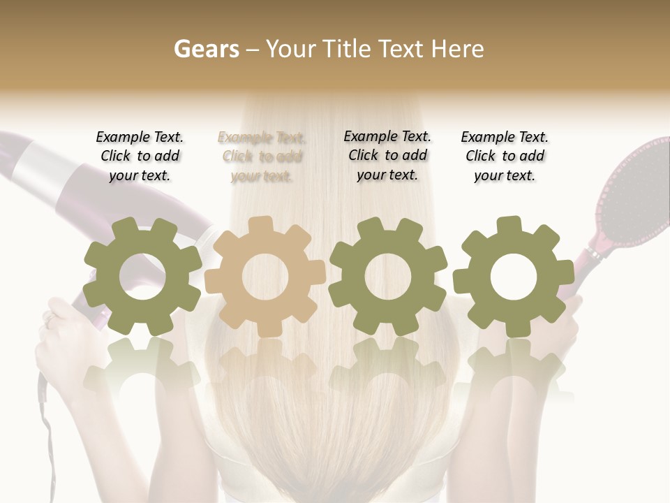 Beautician Beauty Stylist PowerPoint Template