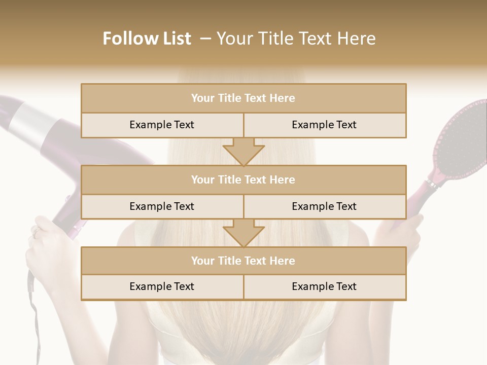 Beautician Beauty Stylist PowerPoint Template