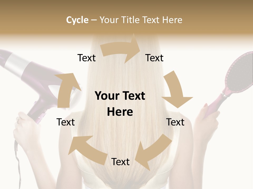 Beautician Beauty Stylist PowerPoint Template
