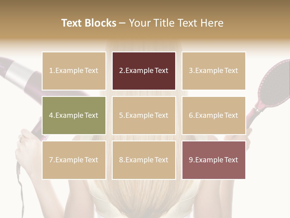 Beautician Beauty Stylist PowerPoint Template