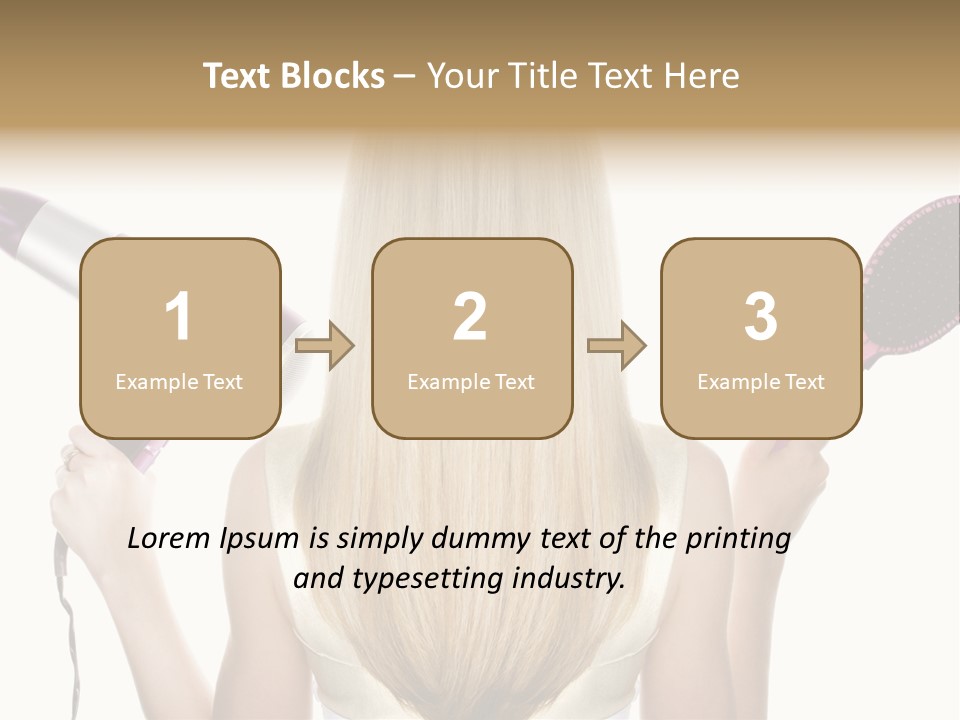 Beautician Beauty Stylist PowerPoint Template