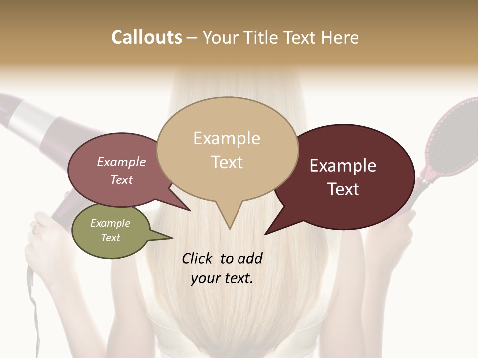 Beautician Beauty Stylist PowerPoint Template