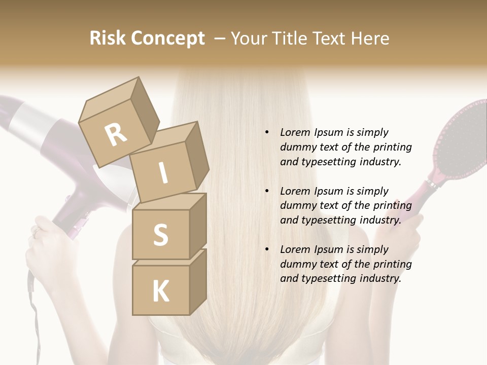 Beautician Beauty Stylist PowerPoint Template