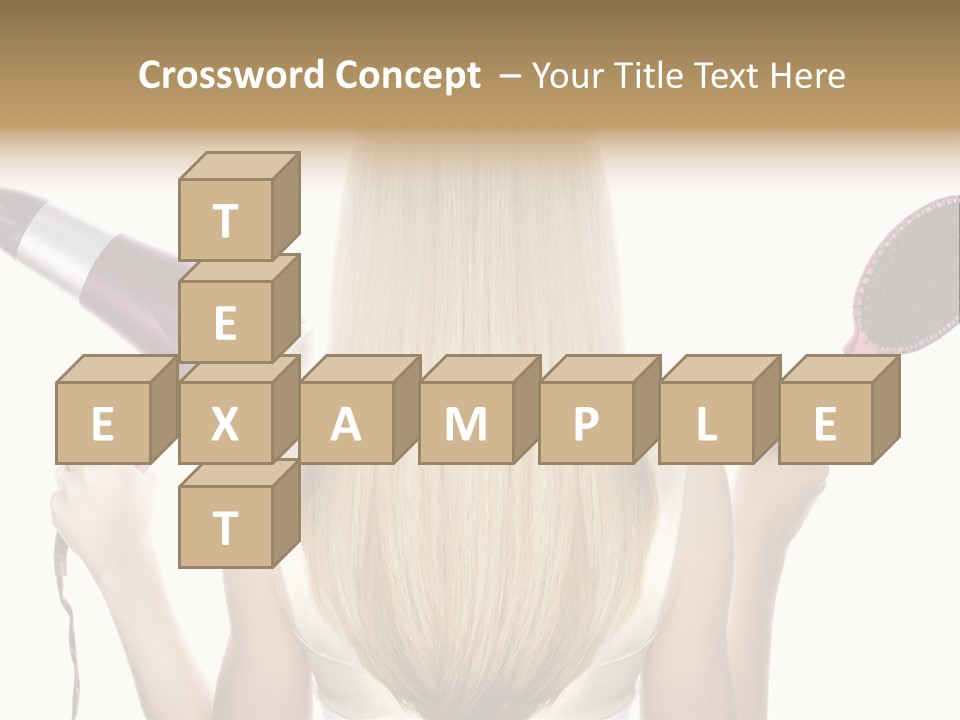 Beautician Beauty Stylist PowerPoint Template