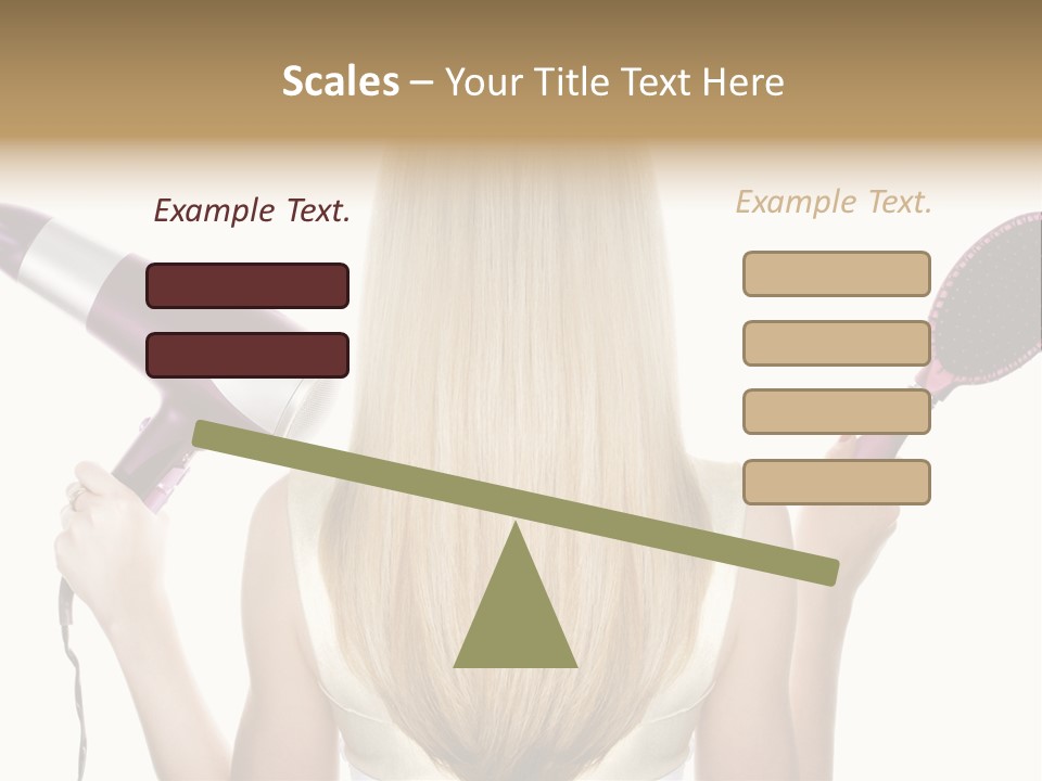 Beautician Beauty Stylist PowerPoint Template