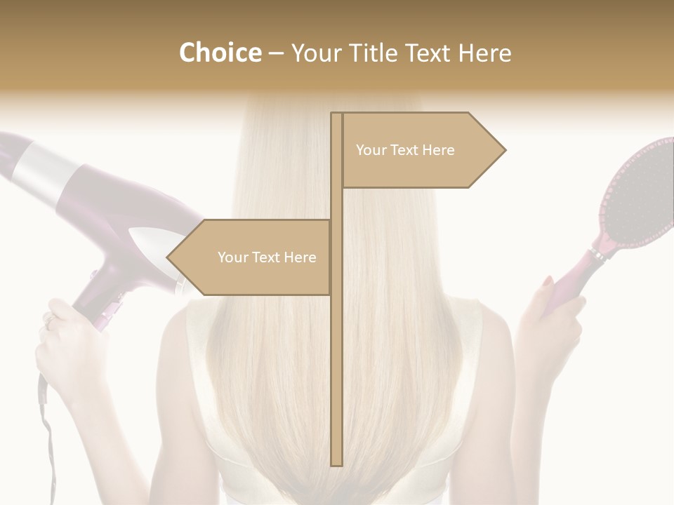 Beautician Beauty Stylist PowerPoint Template
