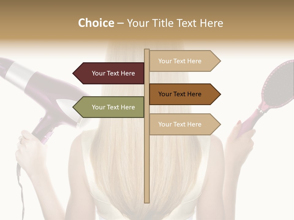 Beautician Beauty Stylist PowerPoint Template