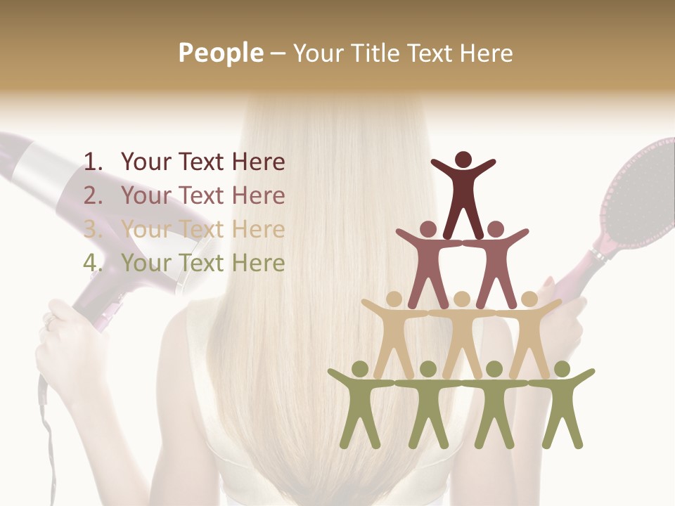 Beautician Beauty Stylist PowerPoint Template