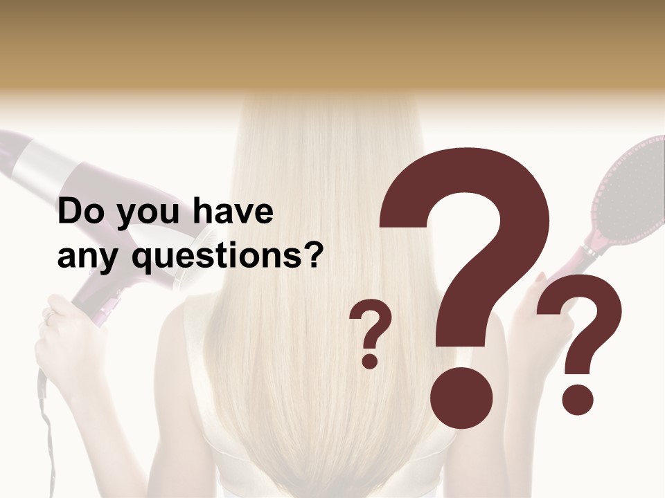 Beautician Beauty Stylist PowerPoint Template