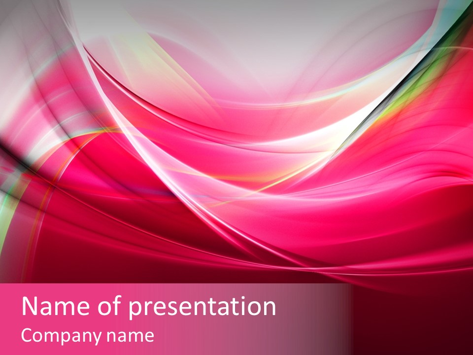 Blue Fantasy Design PowerPoint Template