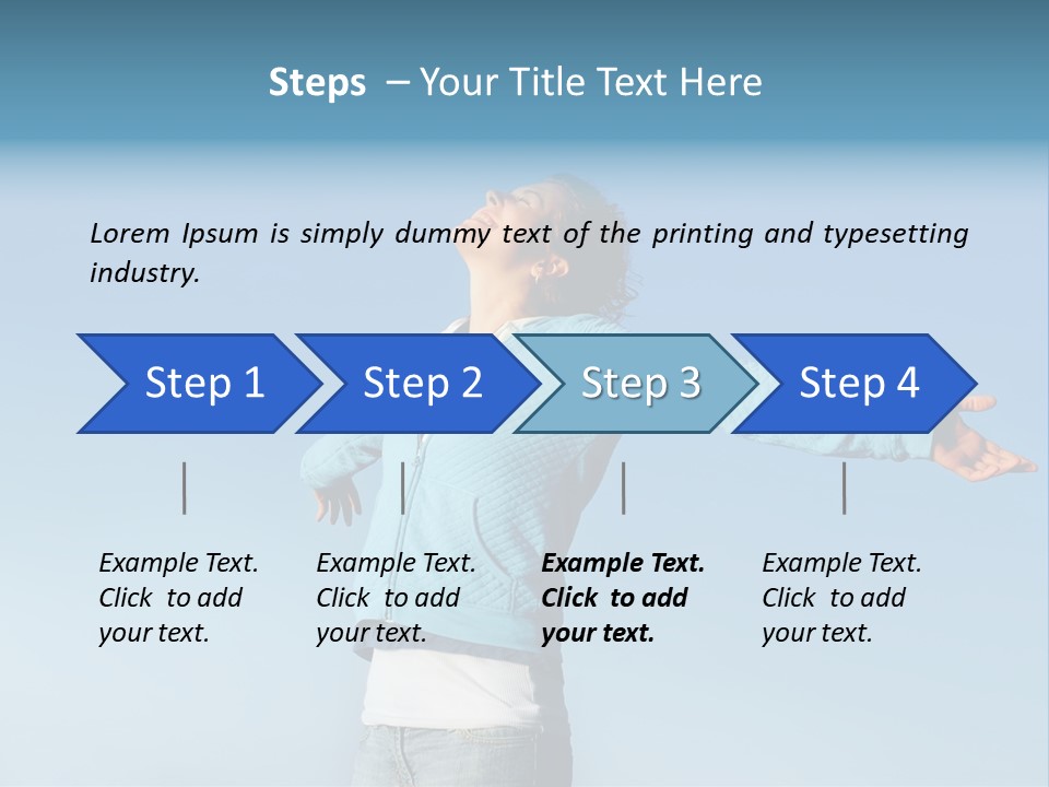 Sky Wide Leisure PowerPoint Template