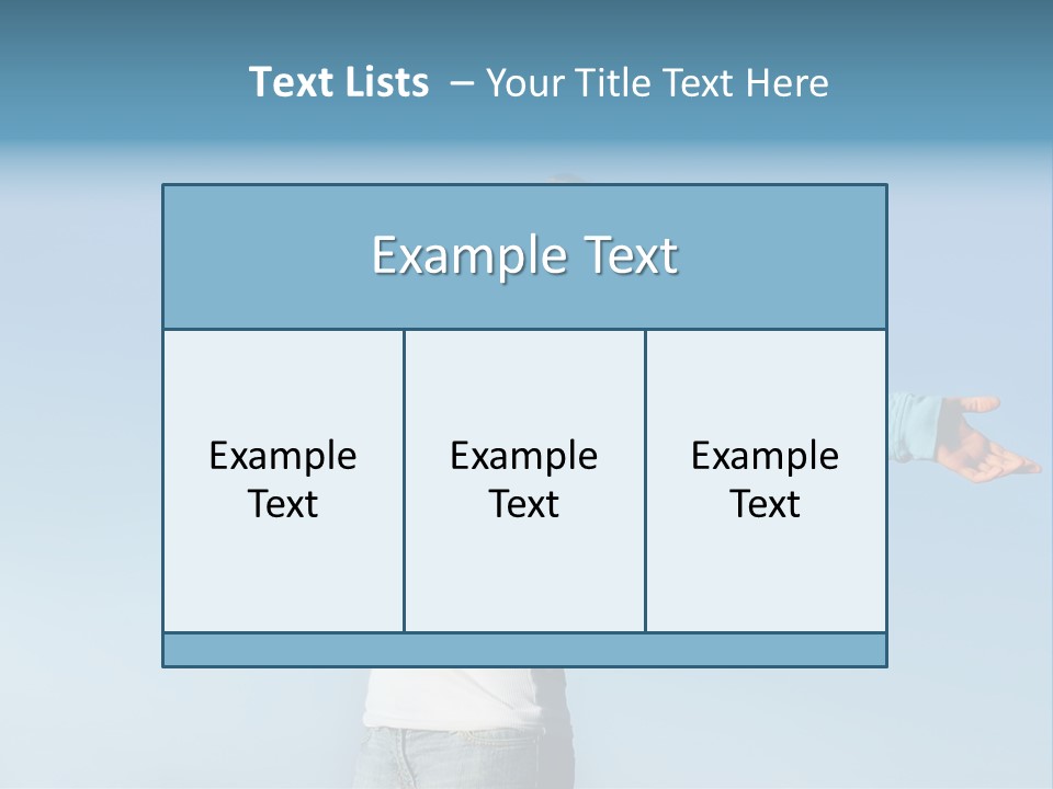 Sky Wide Leisure PowerPoint Template