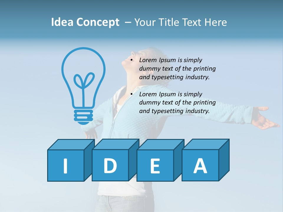 Sky Wide Leisure PowerPoint Template