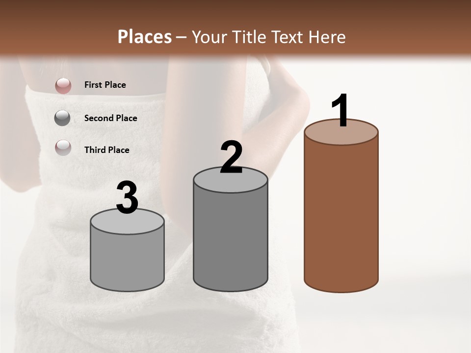 Spa Massage Wool PowerPoint Template