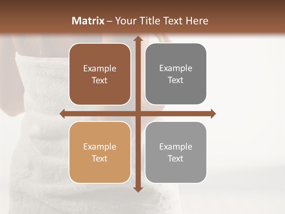 Spa Massage Wool PowerPoint Template