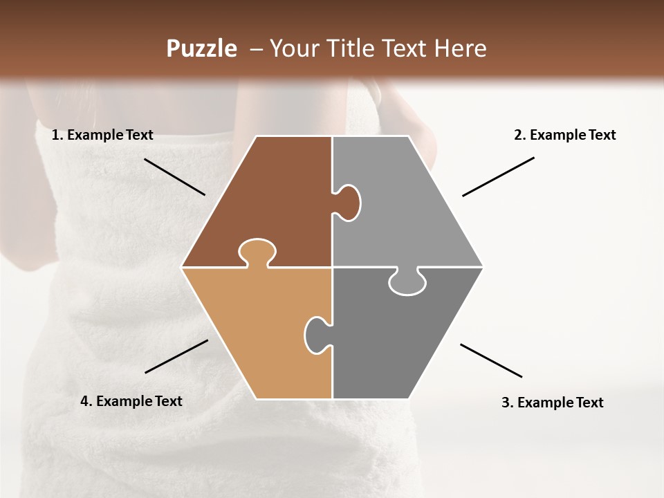 Spa Massage Wool PowerPoint Template