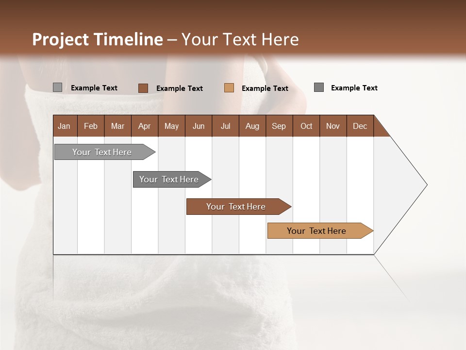 Spa Massage Wool PowerPoint Template