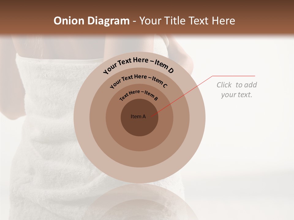 Spa Massage Wool PowerPoint Template